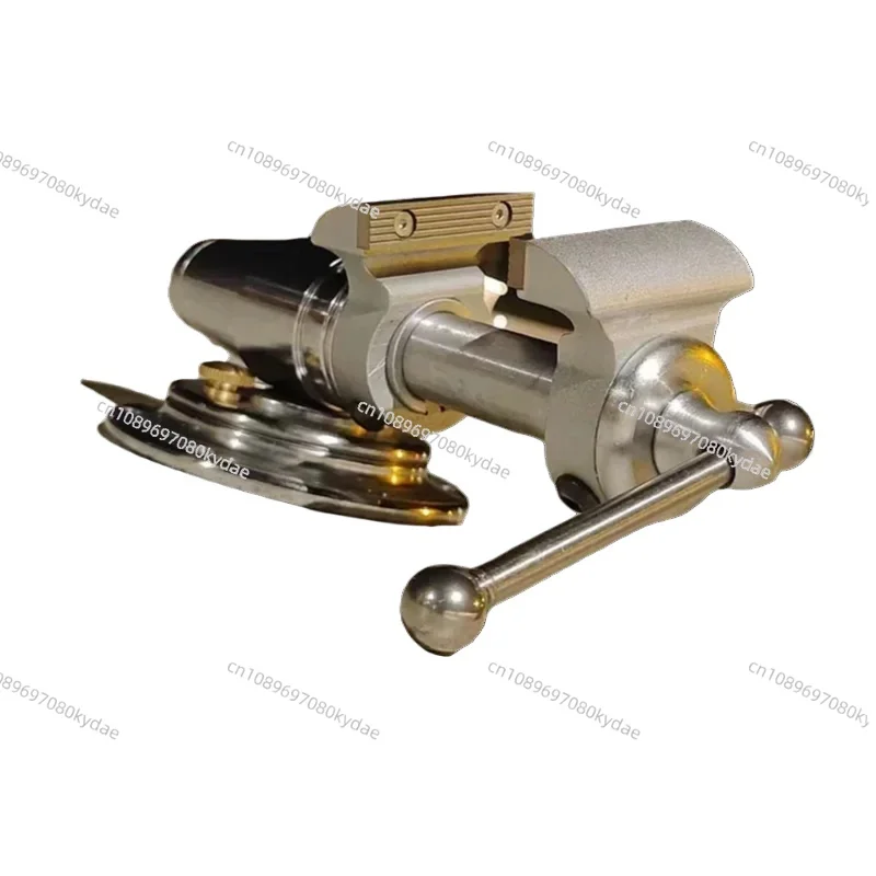 1.2 inch/2 inch 50mm small steel desktop 3-axis 45 gauge steel vise rotatable