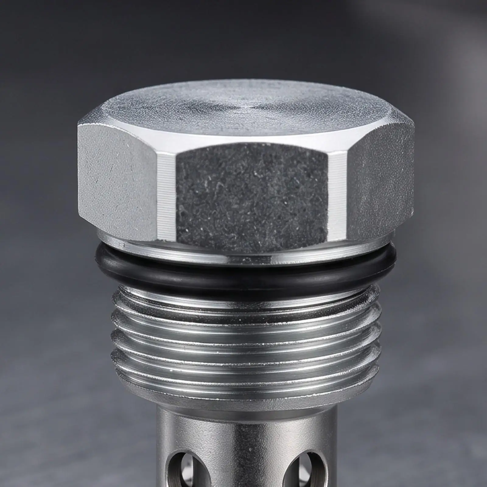 Hydraulic Lift Valve with Sealing Rings Carbon Steel Hydraulic Relief Valve Inline