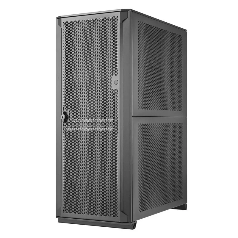Full tower chassis, aluminum body/modular structure/support dual power supply