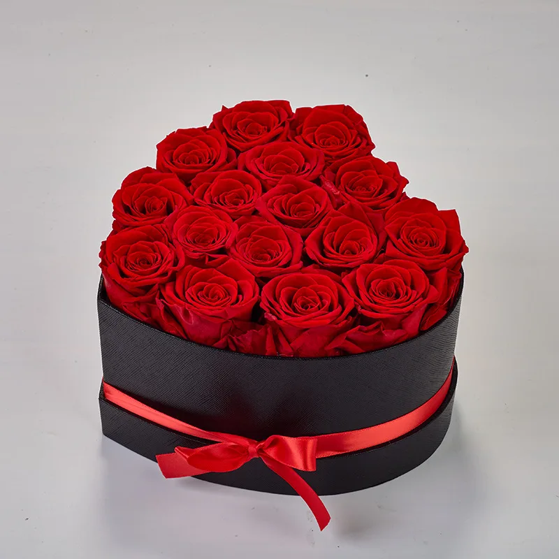 Eternal Flower Gift Box Heart Hug Bucket Valentine's Day  Christmas Rose Eternal Flower Gift Box