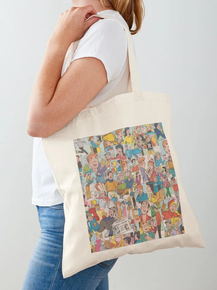Archie Comics Collage #2 Tote Bag shopper bag women tote bag woman shopping