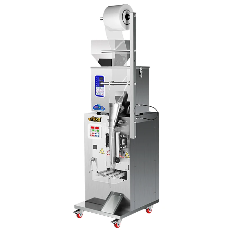 Pneumatic automatic packaging machine Granular  Whole grains Medicinal  Sealing machine Seeds Scented