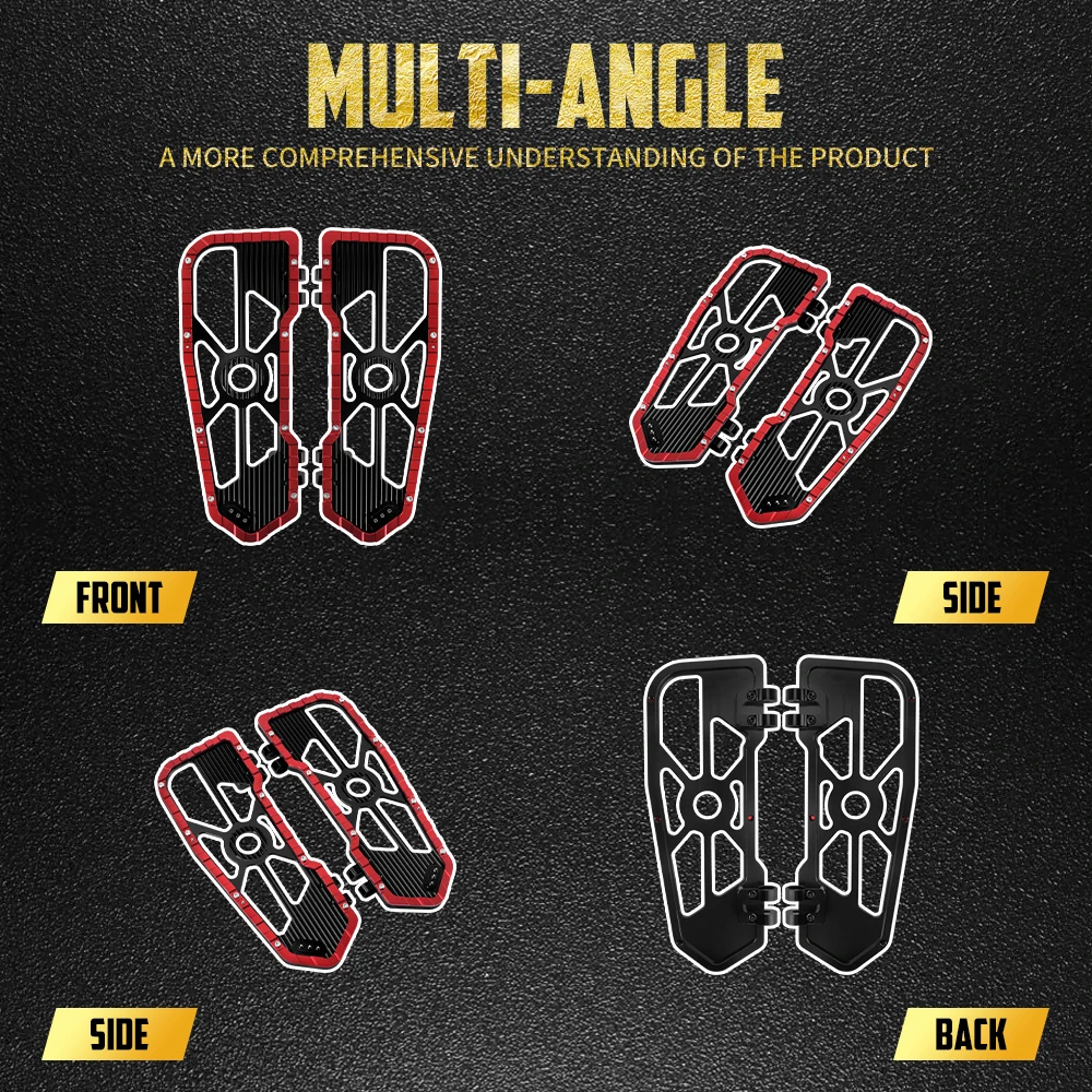Motorcycle Front Rear Floorboards Footpeg Brake Arm Shifter Lever Kit Set For Harley Touring Road Street Glide FLHR 2014-2025