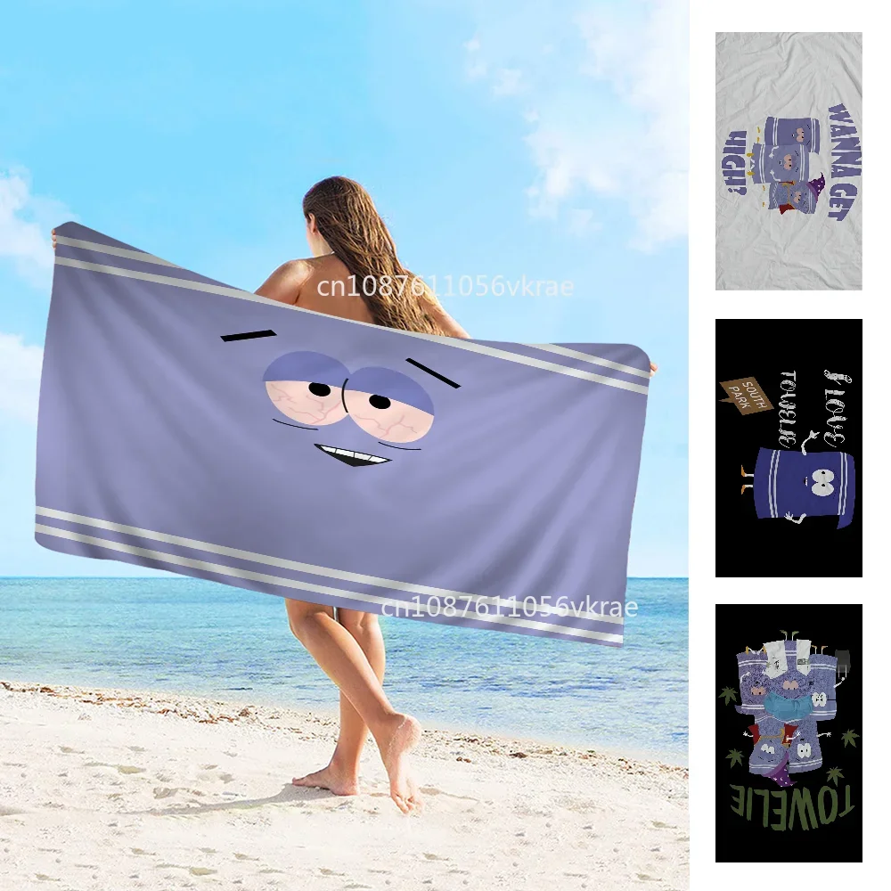 Towelie S-South-Park Towel Microfiber Beach Towel Absorbent Quick dry Soft Yoga Swimming Resort Mountain Climbing Towel