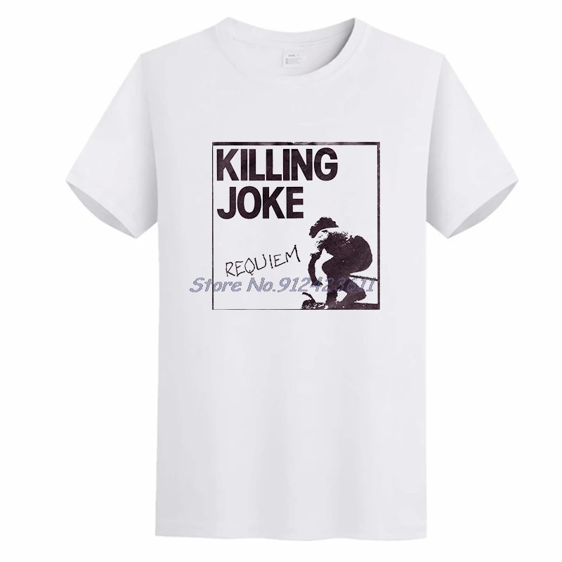 Killing Joke Requiem Punk Noise Rock Graphic T Shirts Oversized Shirts Tops Tee Summer Cotton Short Sleeve T-Shirts Mens Clothes