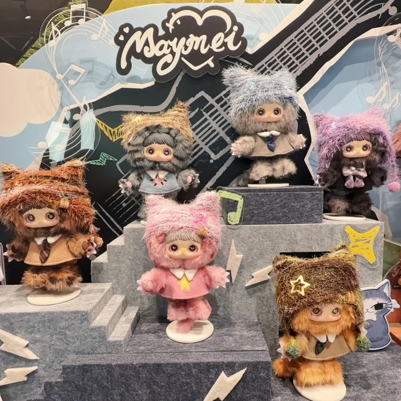 

Серия Maymei Kitten Academy: Виниловые фигурки-сюрпризы в закрытой упаковке, милые аниме-фигурки, кавайные модели, подарок