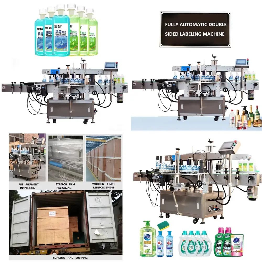 【2026】 Competitive Price Car Wash Liquid Label Machine Wheel Self-Cleaning Agent Labeling Machine Cleaning Detergent Labeling
