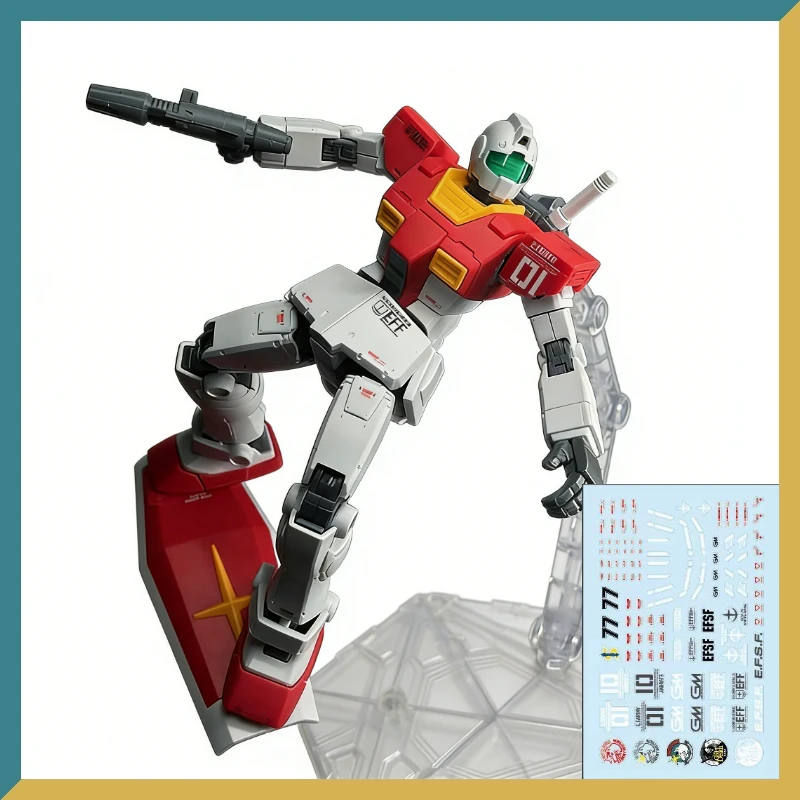 Neues JIJI-Modell HG 1/144 GK Modified GTO RGM-79 Jim GM mit Wasseraufklebern, zusammengebautes Modell, Spielzeugsammlung, Geschenk
