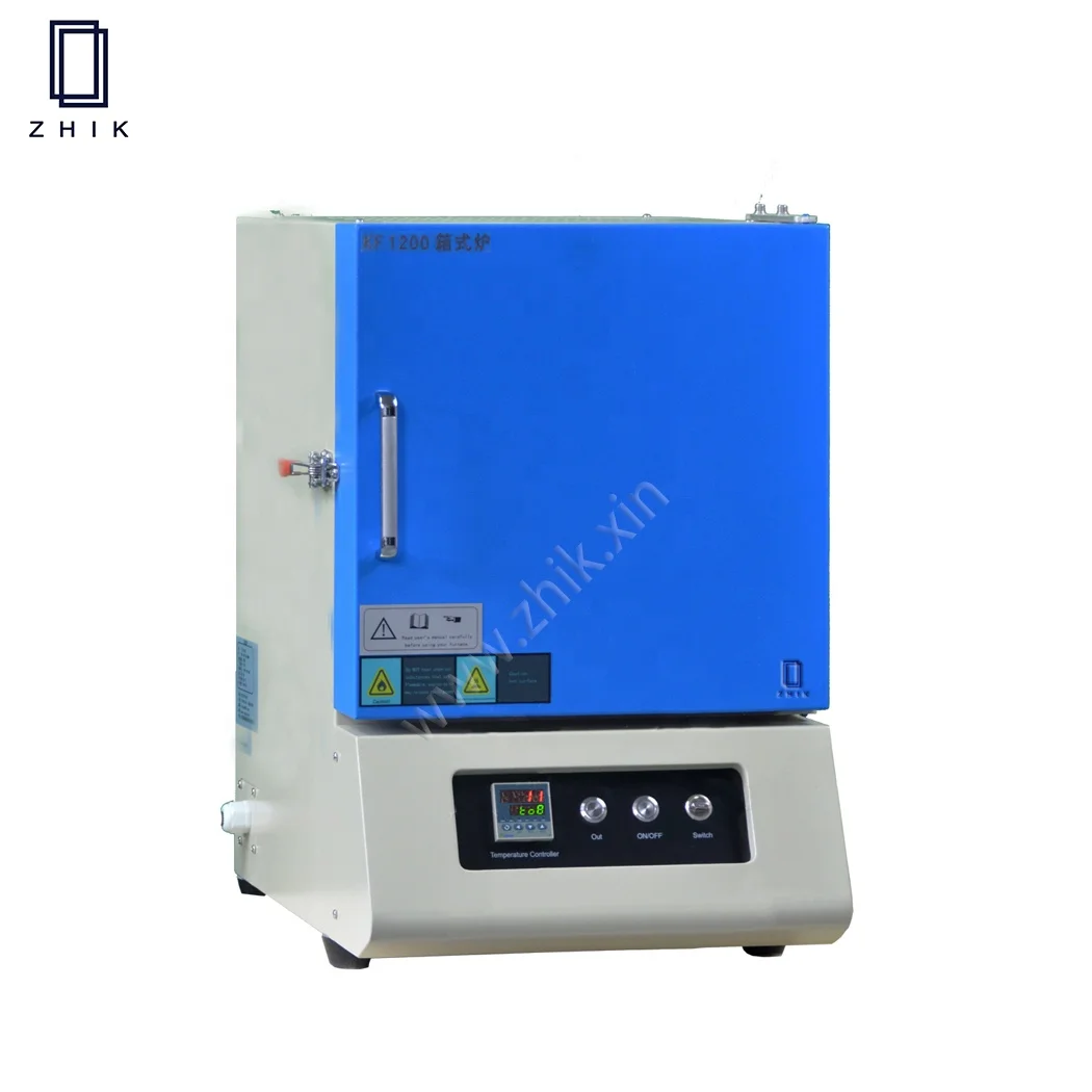 ZHIK 1000C 1200C 1400C 1600C 1800 Degree Muffle Furnace Lab High Temperature Battery Materaer Atmosphere Muffle Furnace