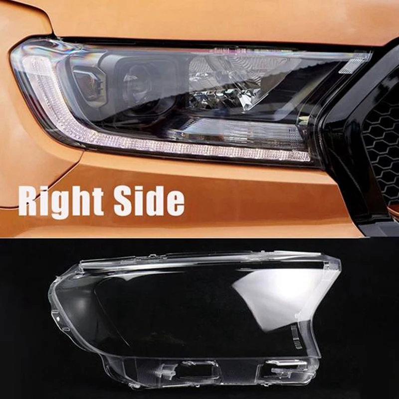 Side Headlight Lampshade Headlight Housing Automobile For Ford RANGER Roadrunner Everest Endeavour 2016-2020