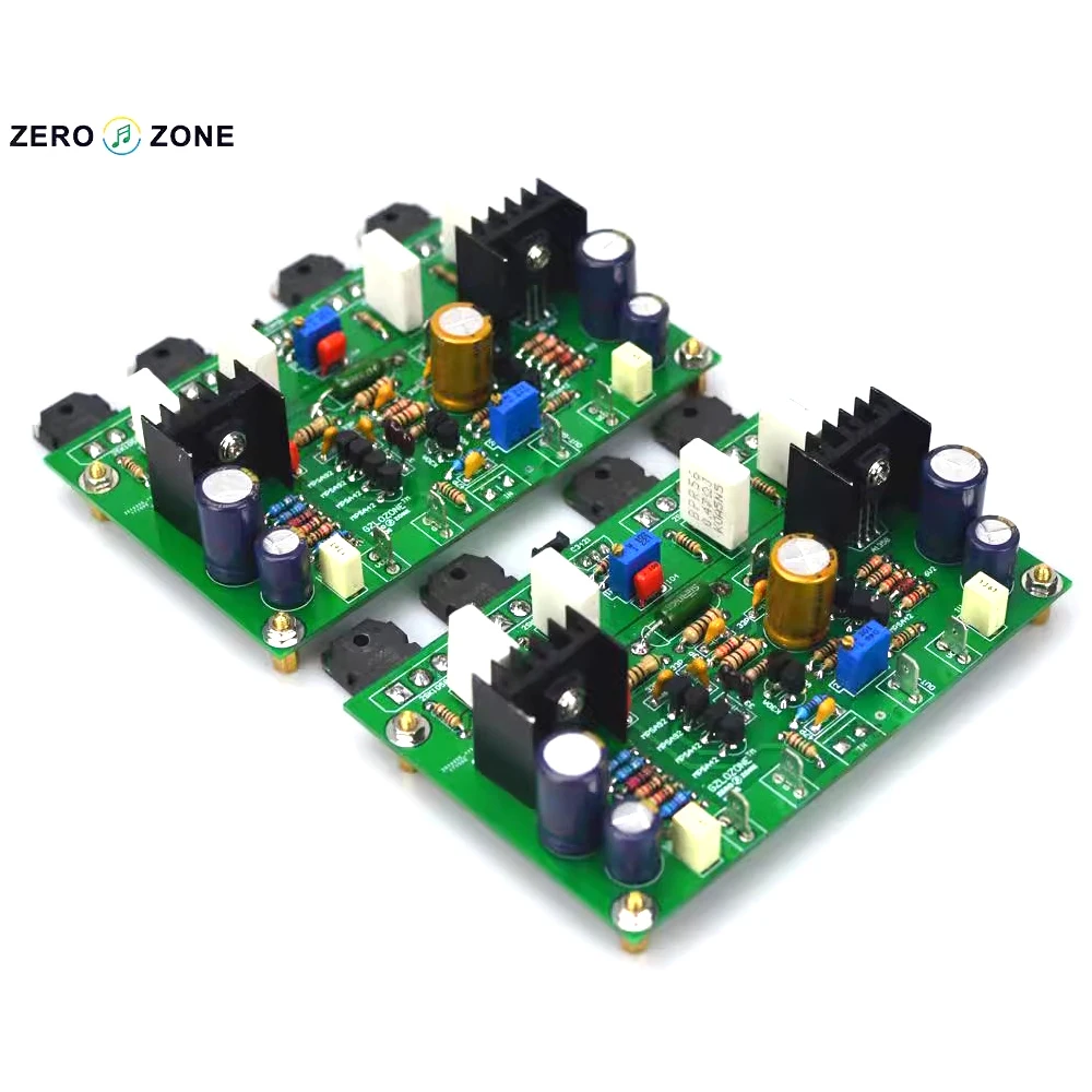 

HM3S-High Bias Class A and B Post Power Amplifier Finished Board-120W@8Ohm-GM29 Circuit Change