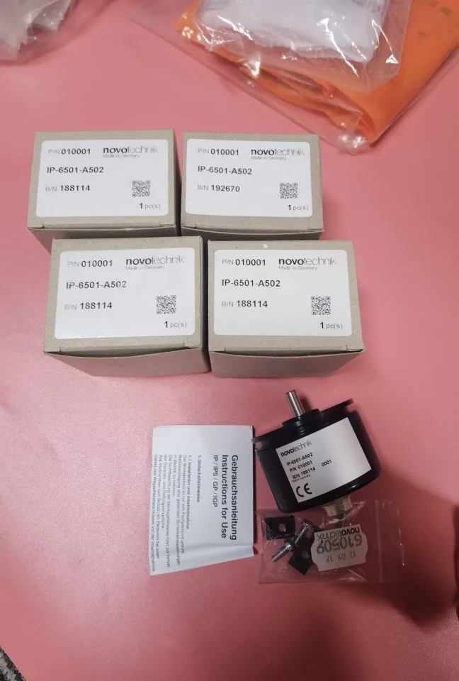 الأصلي NOVOtechnik مستشعر الإزاحة الزاوي P-2201-A502 P-6501-A502 P-6508-A502 للقياس الدقيق