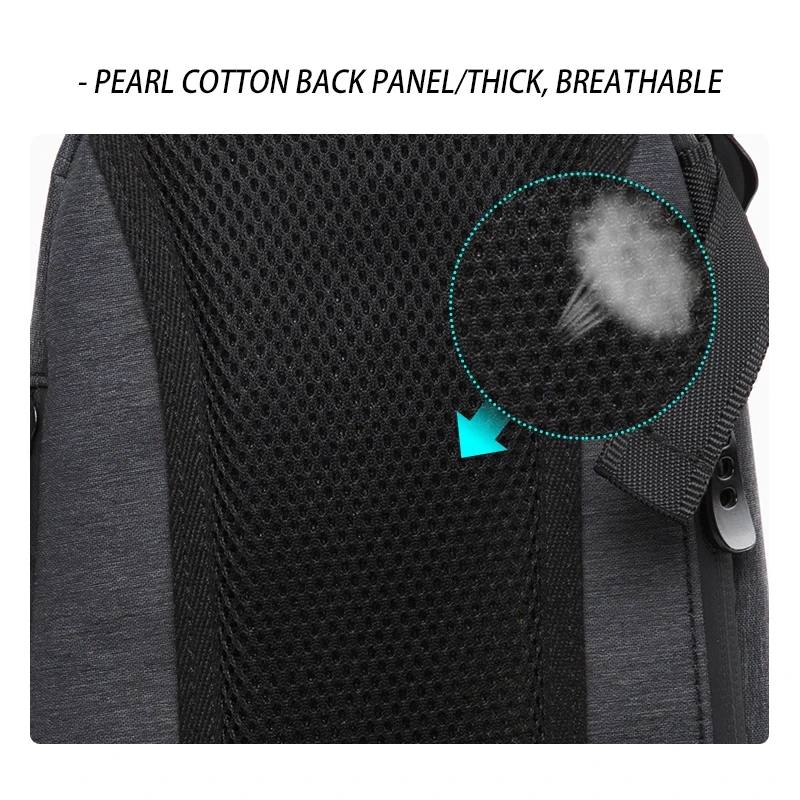 Multifunction Sling Bag Chest Bags for Men Fashion Casual Shoulder Anti Theft Male Single Shoulder Durable Mini Travel Pouch