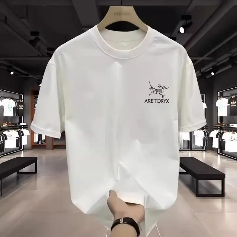 2026 US Street Style Design Short-Sleeved T-Shirt - Suitable for Both Men and Women. Printed Casual Round-neck T-shirt