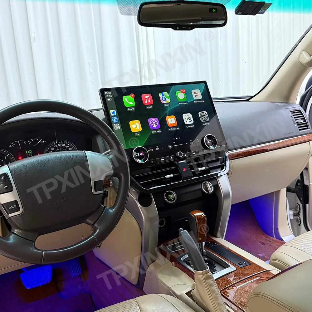 

19.8" Auto Android 13 Multimedia Player For Toyota Land Cruiser 200 LC200 2008-2015 Carplay Car Radio GPS Navigation Head Unit