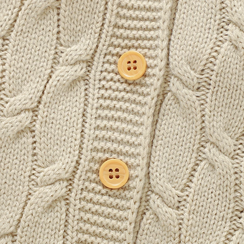 الوليد الطفل رومبير موضة الصلبة متماسكة الرضع صبي فتاة بذلة طويلة الأكمام 0-18 متر طفل الملابس القدم التفاف وزرة دافئة الخريف #4