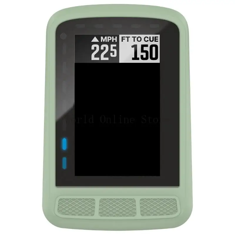 Custodia silicone resistenza all'impatto per ELEMNT ROAM2 Cicling Schermo Protector Meccanismo rilascio rapido