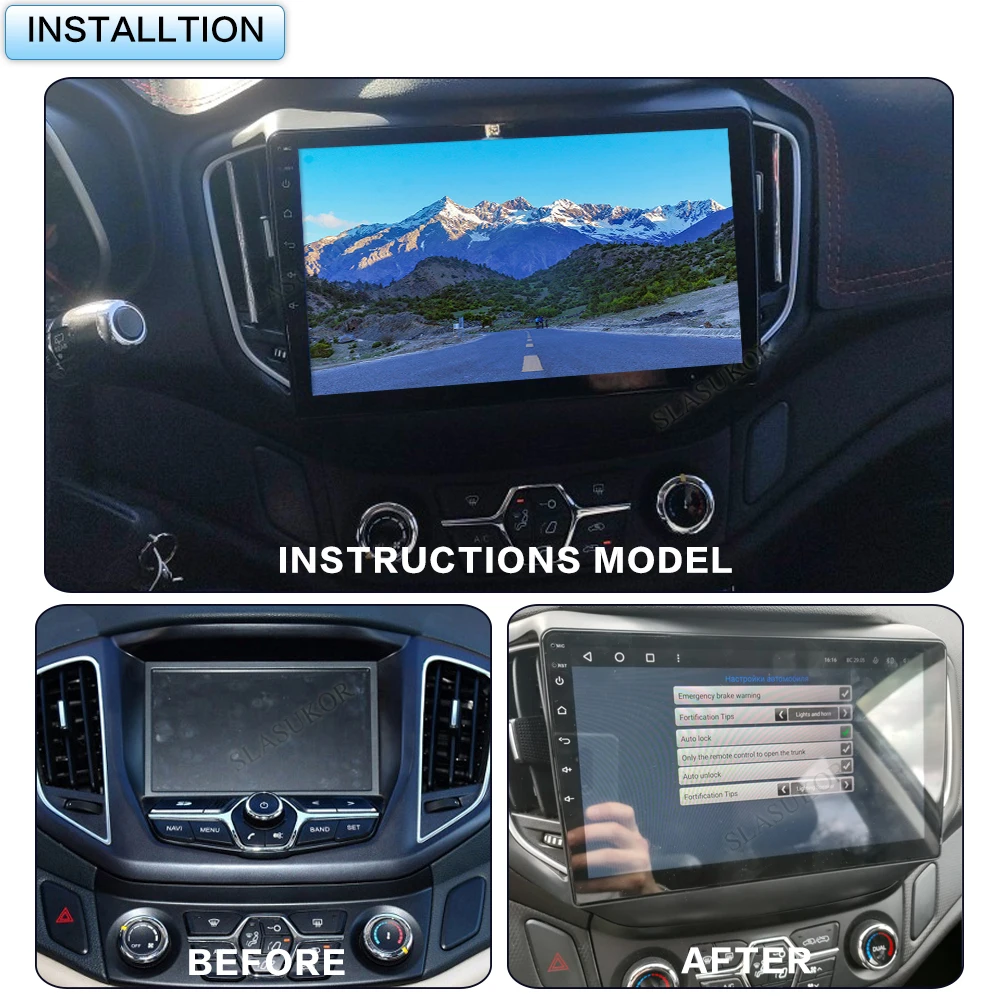 10 Inch Kit For Chery Tiggo 5 2014 - 2020 Android Car Radio Multimedia Video Player Audio Stereo Player Navigation Carplay