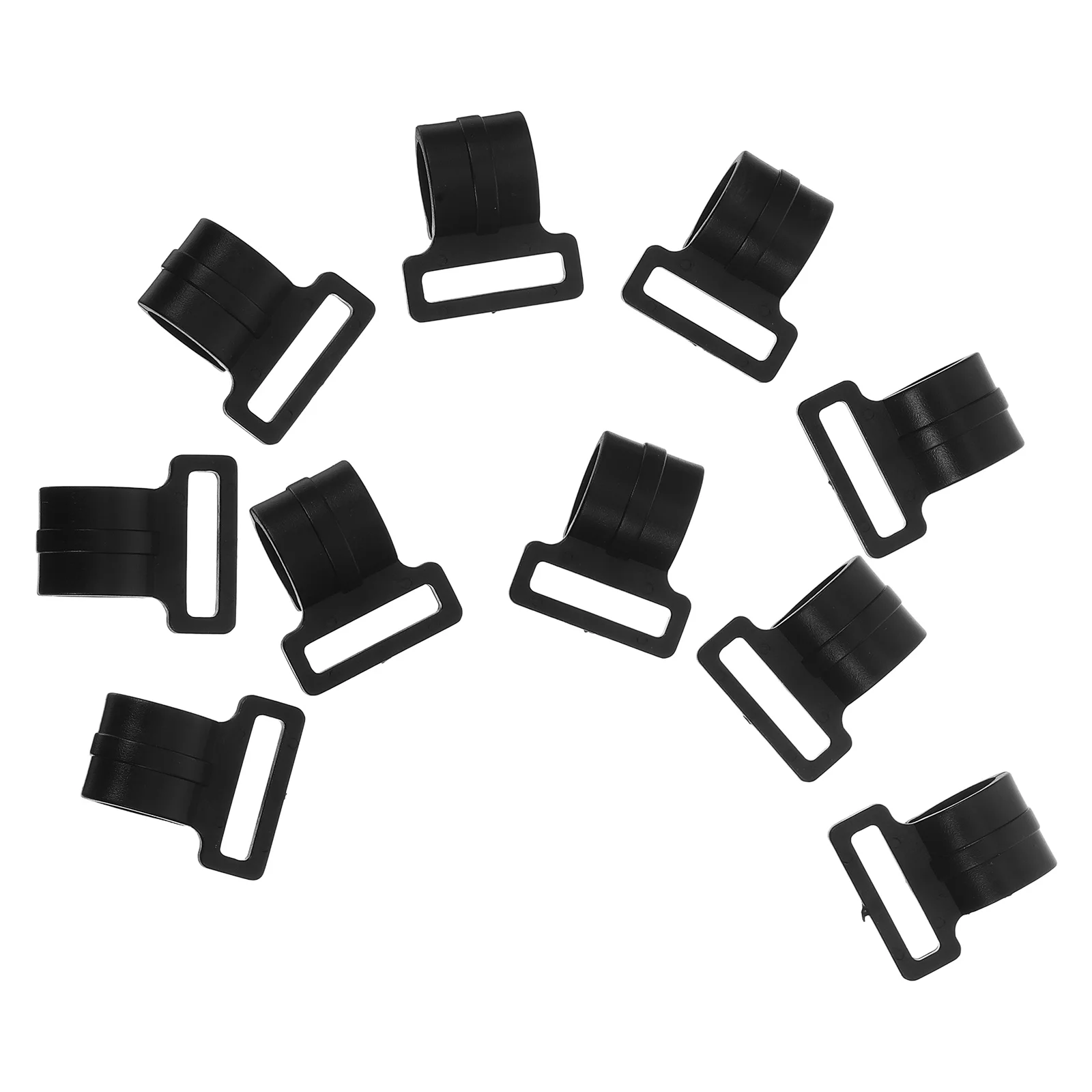 

Multifunctional Headlight Fixing Buckle Tent Pole Clip C-Shaped Plastic Clamp Outdoor Tarp Fastener Canopy for Camping