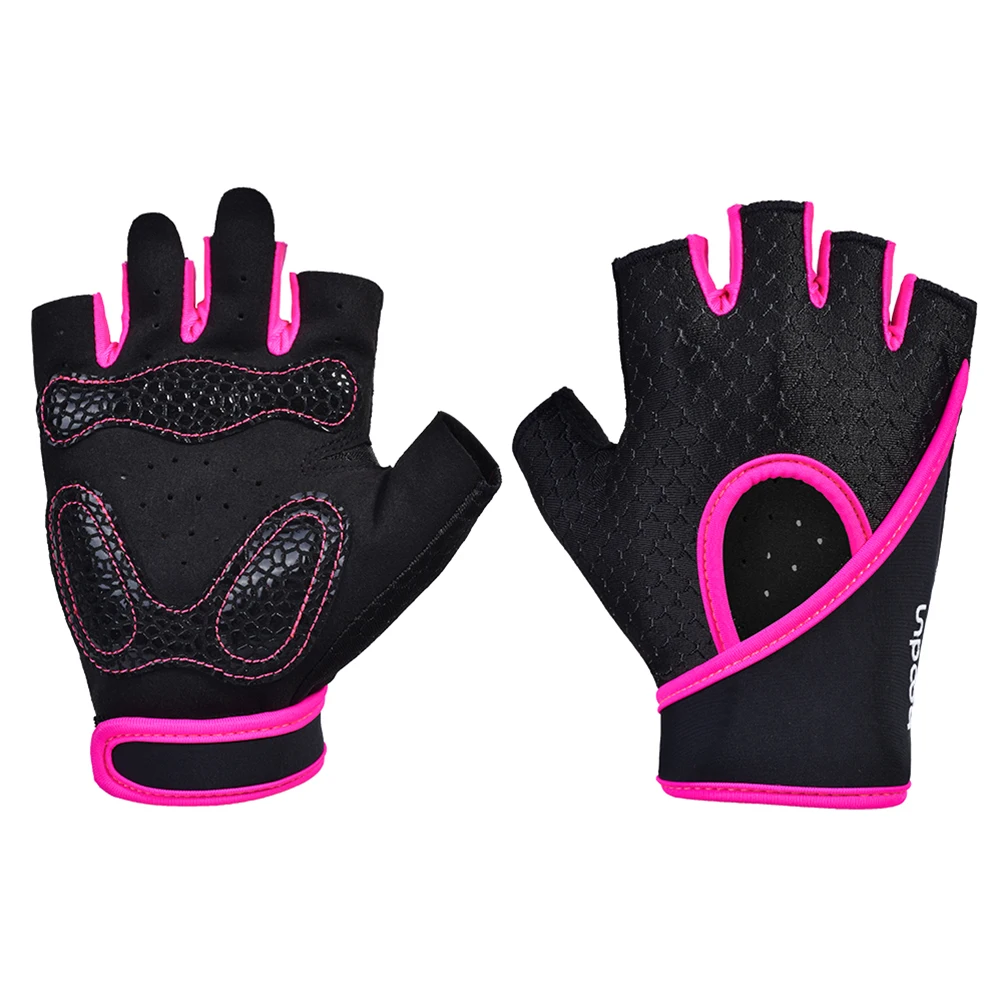 

Fitness Gloves Padded Workout Wrist Support Half Finger Exercise Non-slip Sports Yoga Gloves Breathable Sweat Absorbing Flex