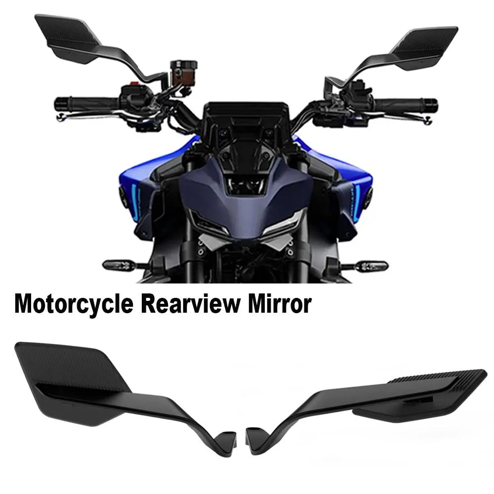 

For MT09 MT-09 MT07 MT-07 MT10 MT 10/SP 2024 2025 Motorcycle Rearview Mirror Invisible Wing Rotating Side View Mirror