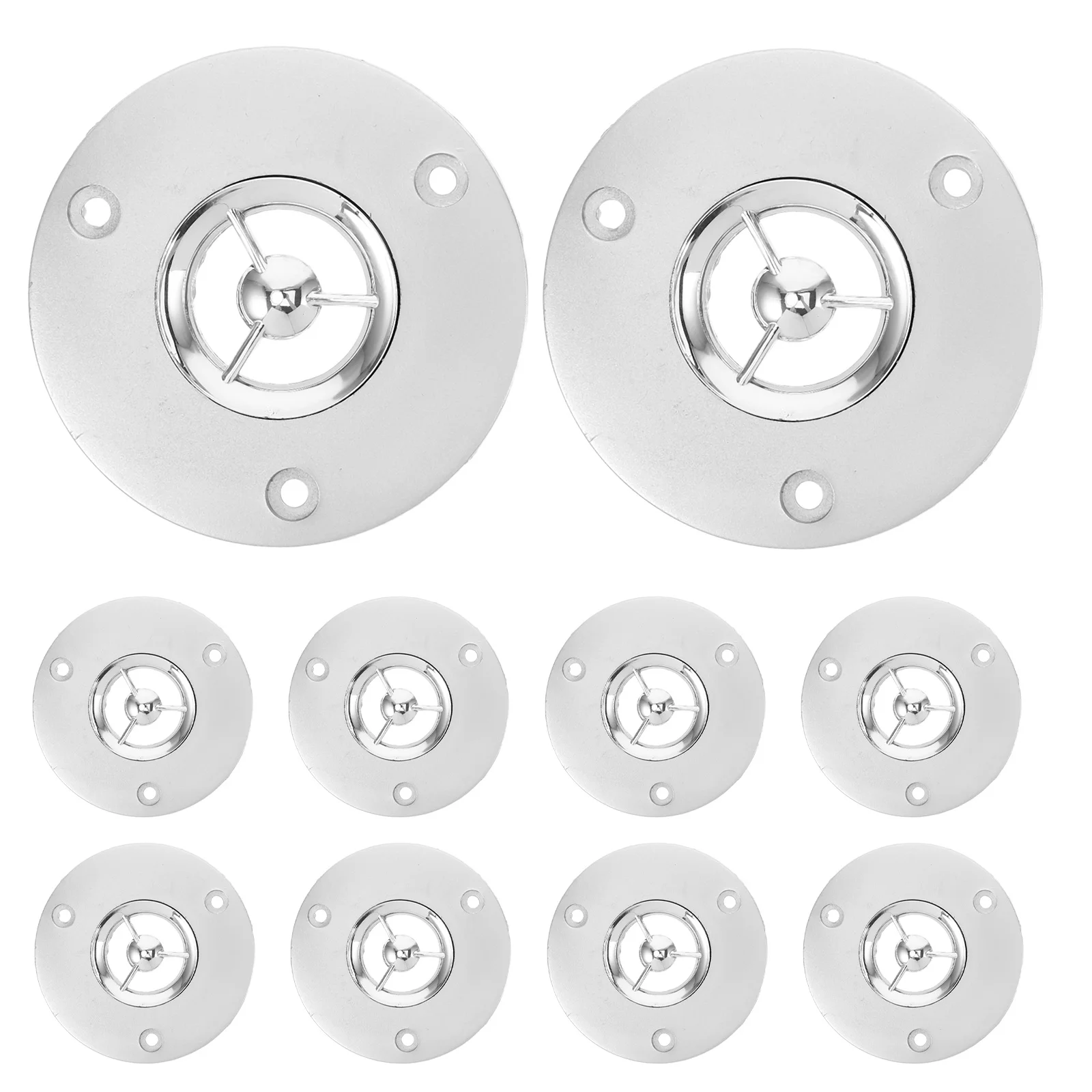 

10Pcs Round Tweeter Protector 73Mm Audio Panel Cover High-Frequency Speaker Shield for Car Sound System Grill Mesh