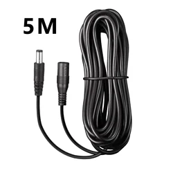 10M/ 5M 5.5mm*2.1mm DC Power Connector Extension Cord Jack Adapter Lead Cable DC Female Male Extension External Plug