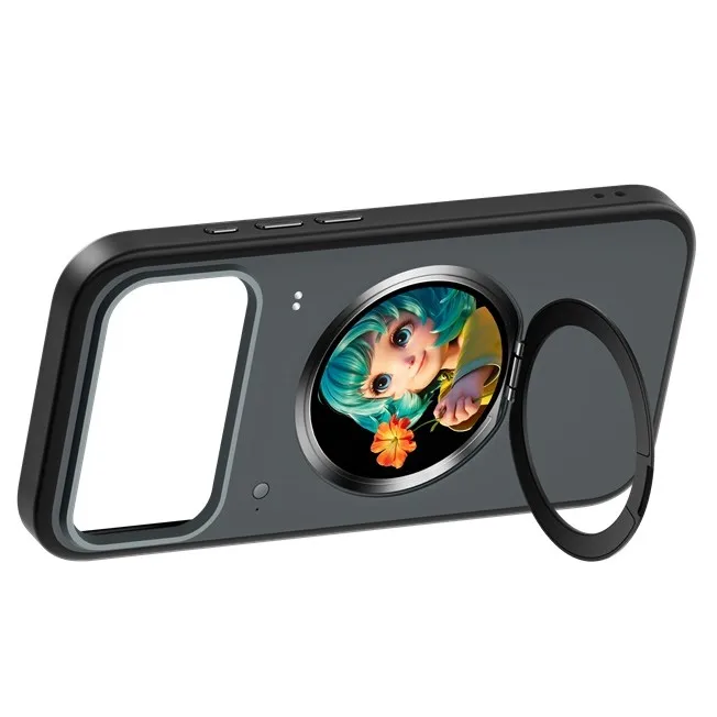 Smart Phone Case With Screen Kickstand Holder For Iphone 17 Pro 17pro Max 17promax 17pm Shockproof Case for Apple 17 Pro Max