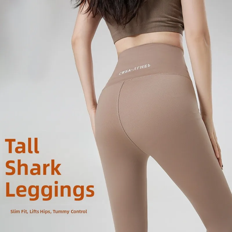 

High Waist Yoga Pants 80cm Tall Women's Long Version Fitn Pants ark Base Layer Pants Spring Summer Autumn High Waist