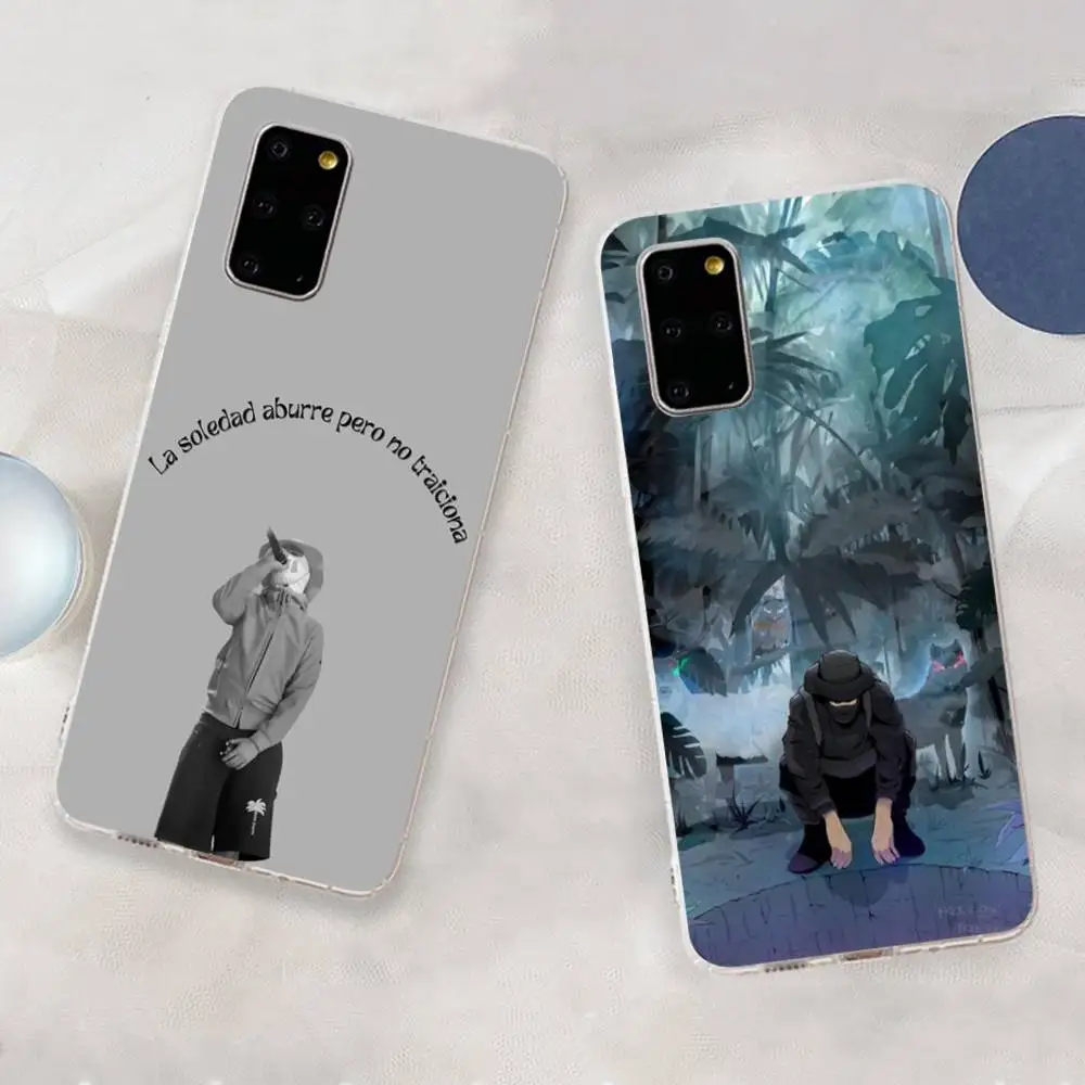 مغني الراب B-BENY JR جراب هاتف لسامسونج A 30 50 31 32 51 70 71 72 73 الترا زائد S 20 30 21 22 23 24 لايت واضح #1