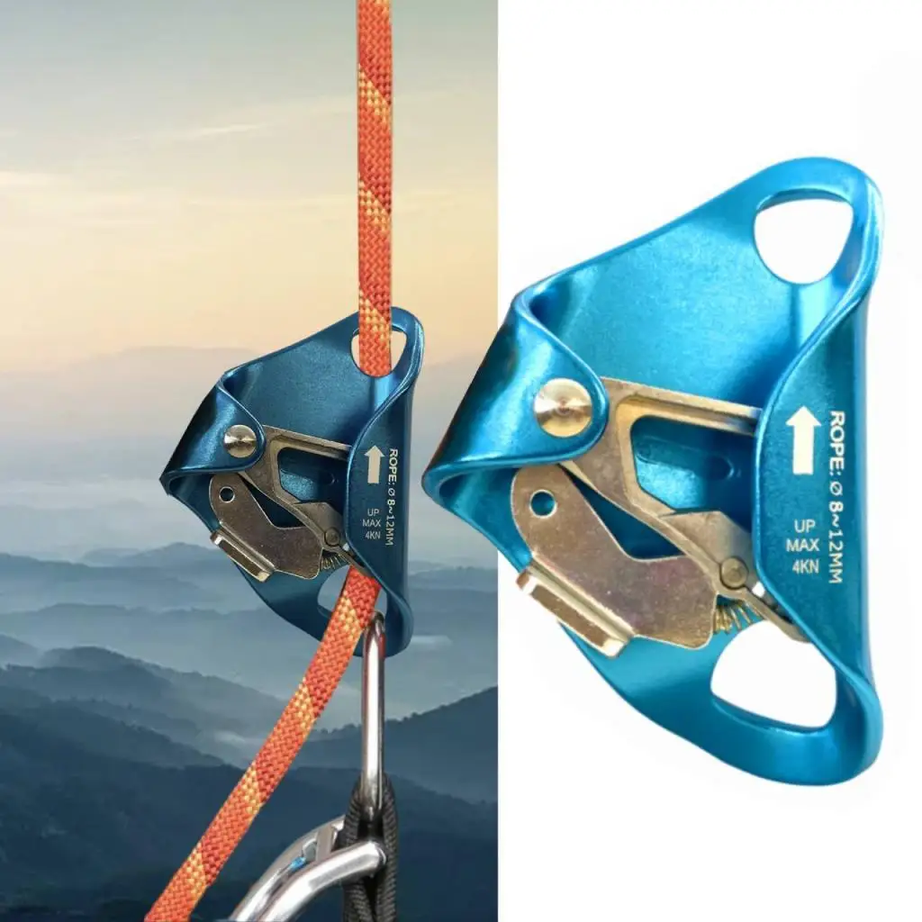

Rock Climbing Chest Ascender Rigging for 8-12MM Rope Survival Hiking