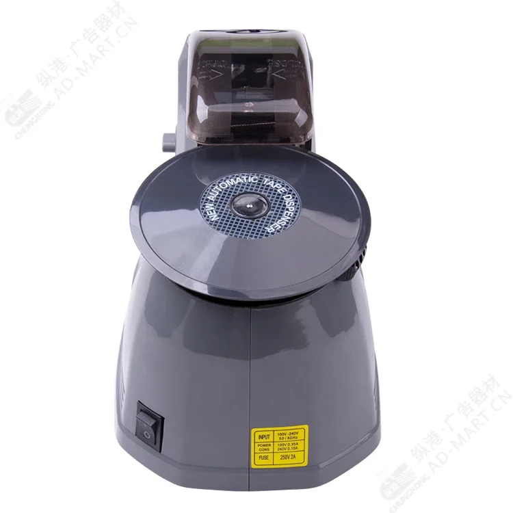 Automatic Carousel Adhesive Paper Masking Tape Dispenser Electric Packing Tape Cutter Machine for Narrow Soft Tape