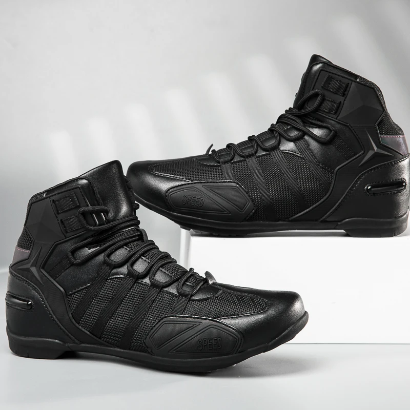 

Motorcycle leisure professional riding boots unisex four season fashion outdoor wear-resistant protection off-road riding shoes