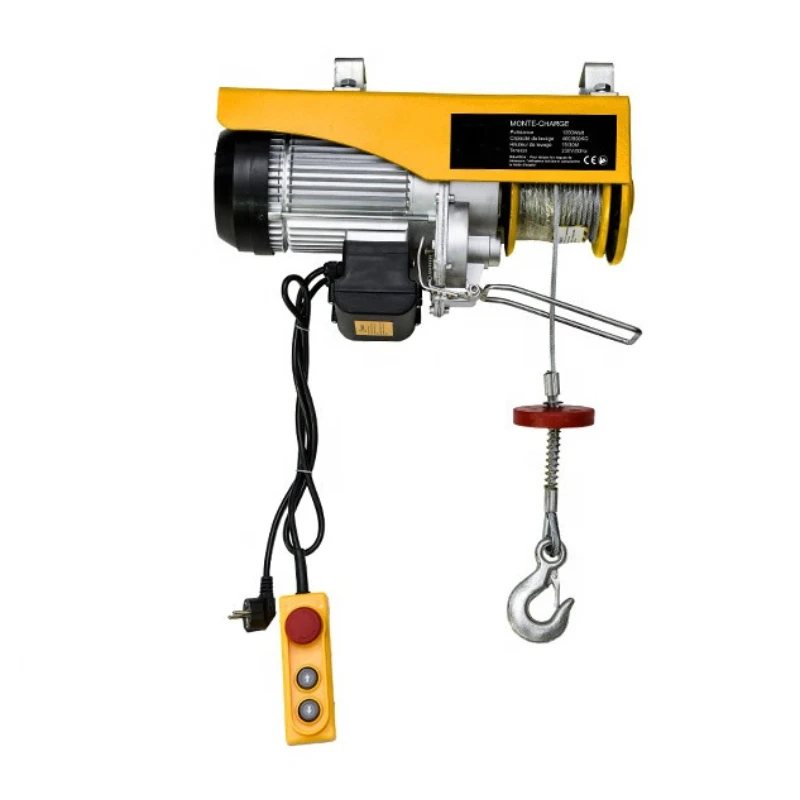 Cheap Price Mini Winch Hoist 600kg Small Electric Wire Rope Hoist 1200 Kg Electrical Hoist with remote control