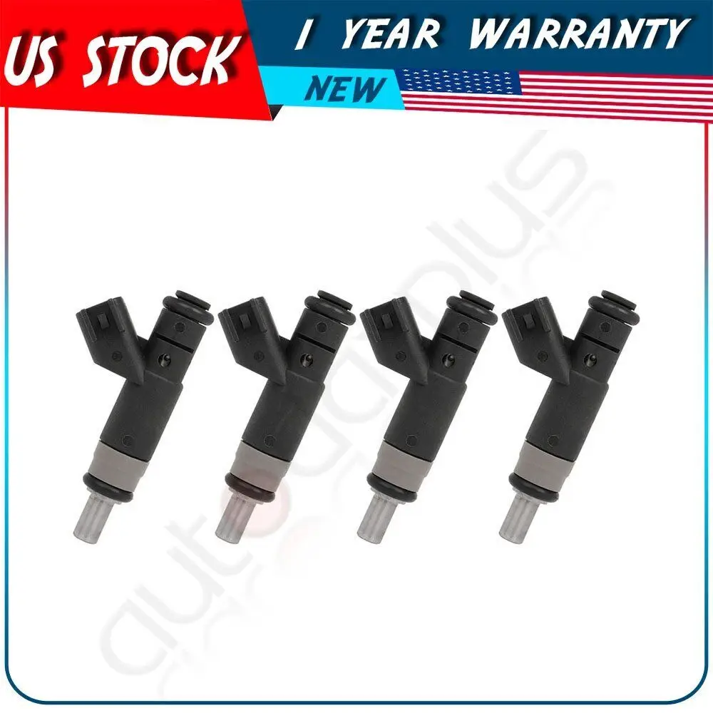 

4 Fuel Injectors For Dodge Avenger Journey Caliber Chrysler 4891577AC 4891577AB