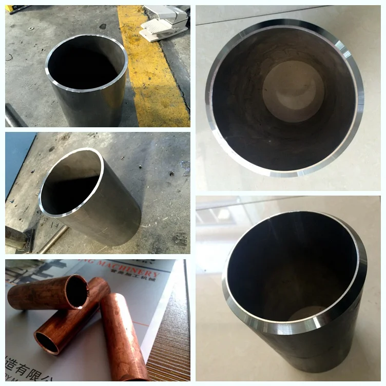 Small 120 Single-Head round Pipe Rod Beveling Machine 2.2kW 380V Mechanical Pneumatic 5-8s/pcs for Pipeline Processing
