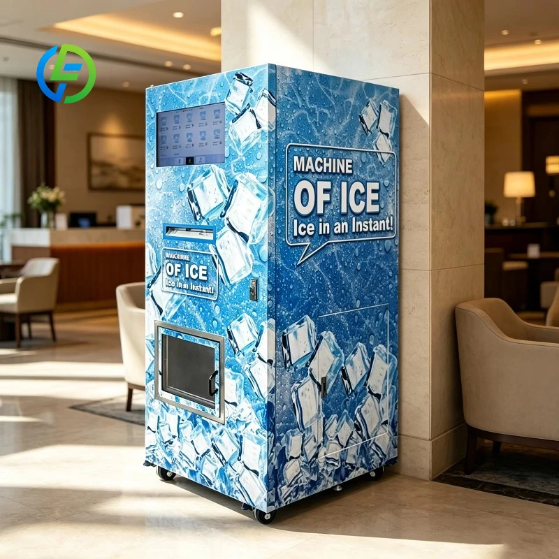 FL Customized Self-service Ice Makers Are Suitable for Areas with High Foot Traffic Smart Commercial Automatic Ice Makers