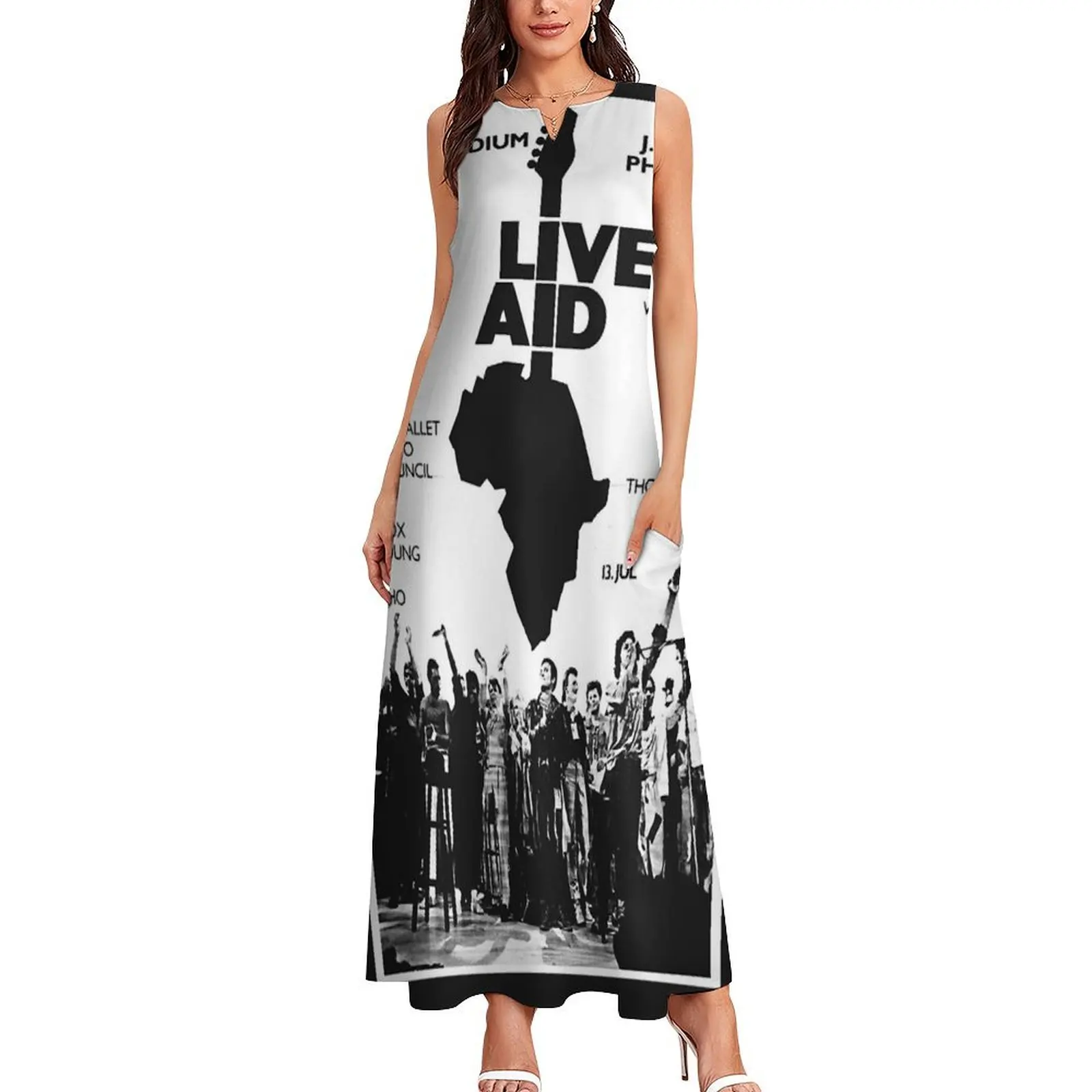 Live Aid &x27;85 Classic T-Shirt Long Dress dress women summer prom dresses Woman"s evening dress