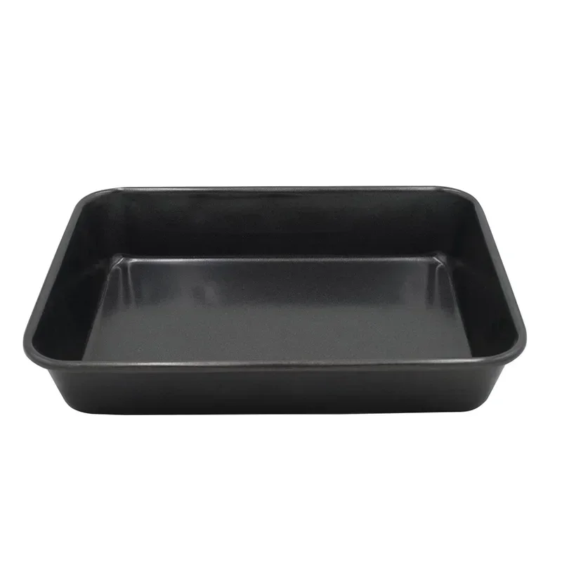 Black Carbon Steel Rectangular Baking Tray Loaf Toast Bread Cake Bakeware DIY Pastry Nonstick Mold Pan Dish Kitchen Tools