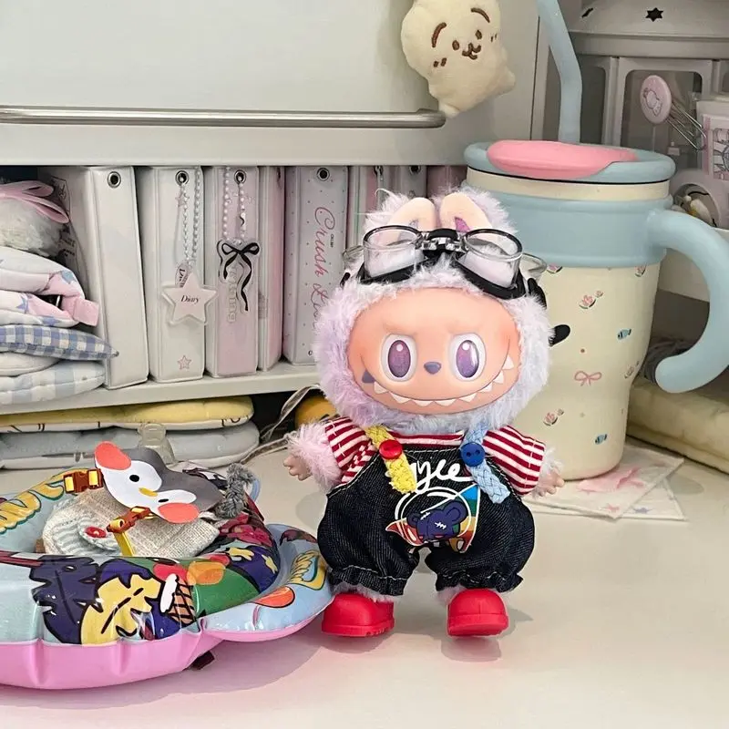 

Suitable For 17cm Labubu Doll Clothes First Second And Third Generation Labubu Clothes Adventure Doll Clothes Set No Doll