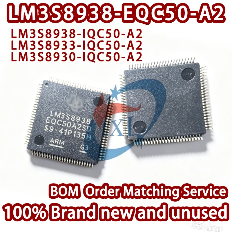 100% Brand New Import LM3S8938-EQC50-A2 LM3S8938-IQC50-A2 LM3S8933-IQC50-A2 LM3S8930-IQC50-A2 LQFP Microcontroller Chip