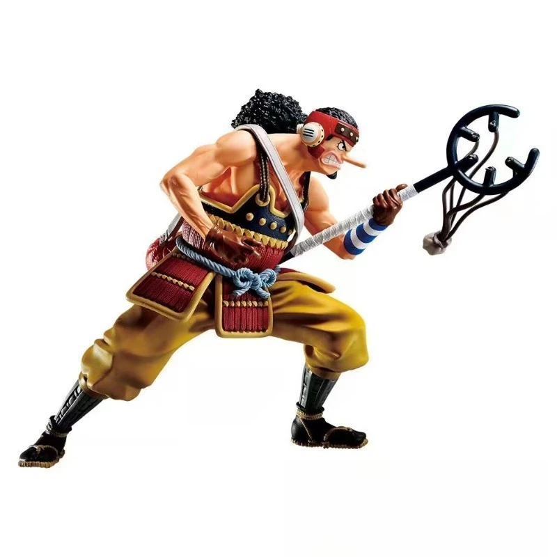 In Stock Bandai Original Banpresto One Piece Usopp F Prize Action Figures Anime Statues Model Dolls Kids Toys Festival Gifts AS - view 4