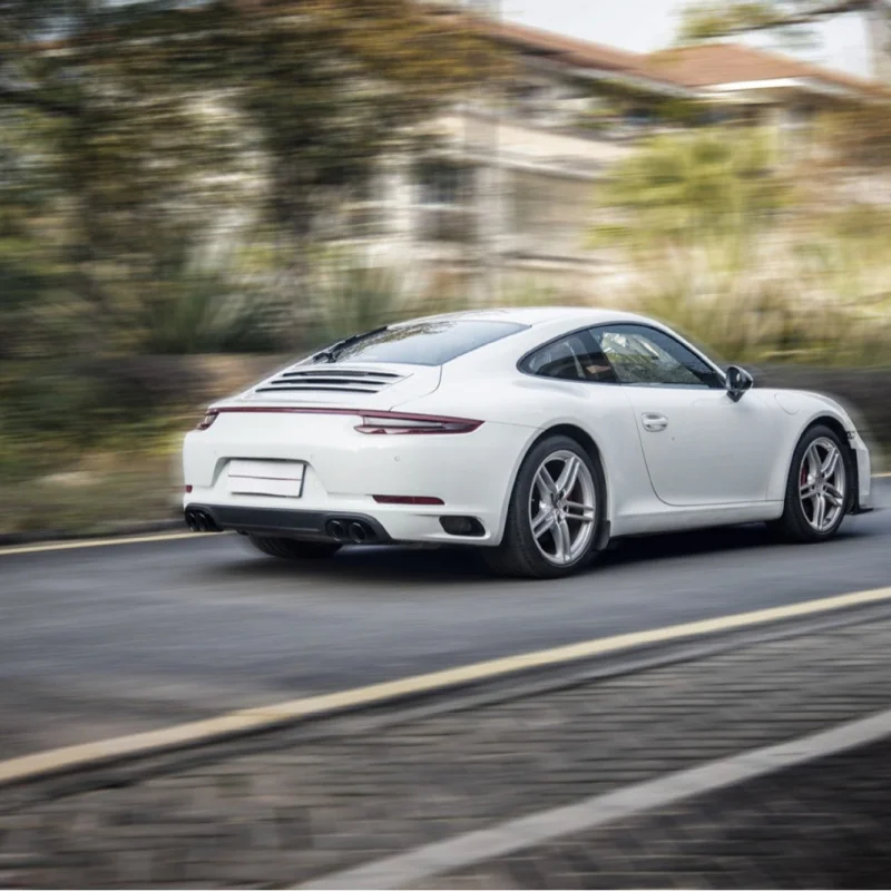 Suitable for 12-19 Porsche 991 OE Front Including Daytime Running Lights + Rear Bumper Assembly Excluding Throug
