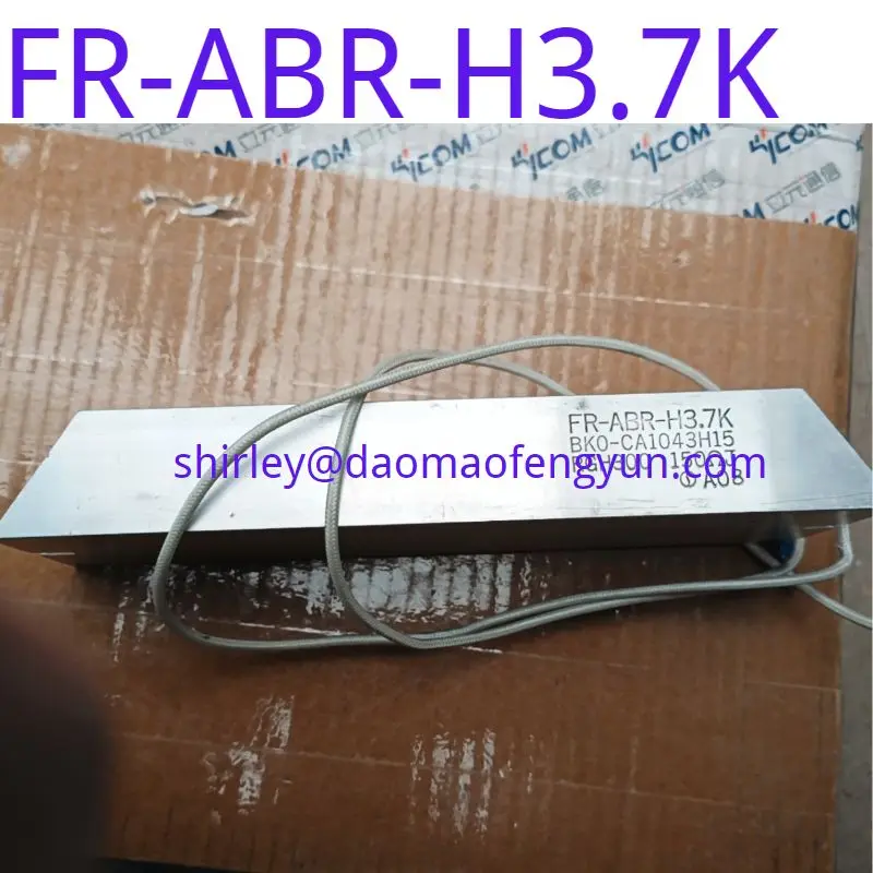 Used  High frequency braking resistor FR-ABR-H3.7K