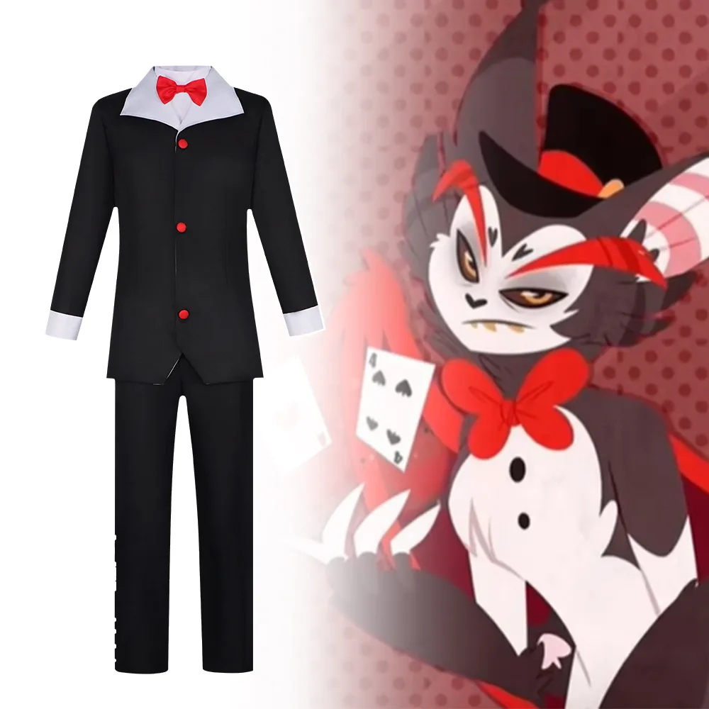 

Новый костюм для косплея Hell Inn-Hello Inn Bird Cat Demon Husk Uniform Косплей Костюм Костюм для ролевых игр