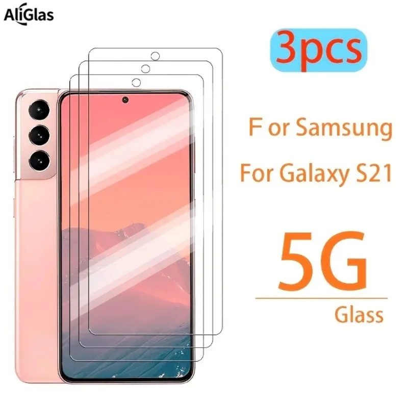 3Pcs Screen Protector Suitable for Samsung Galaxy S25 S24 Ultra S23 S22 S21 Plus HD Tempered Glass For Samsung S25 S24 FE Glass