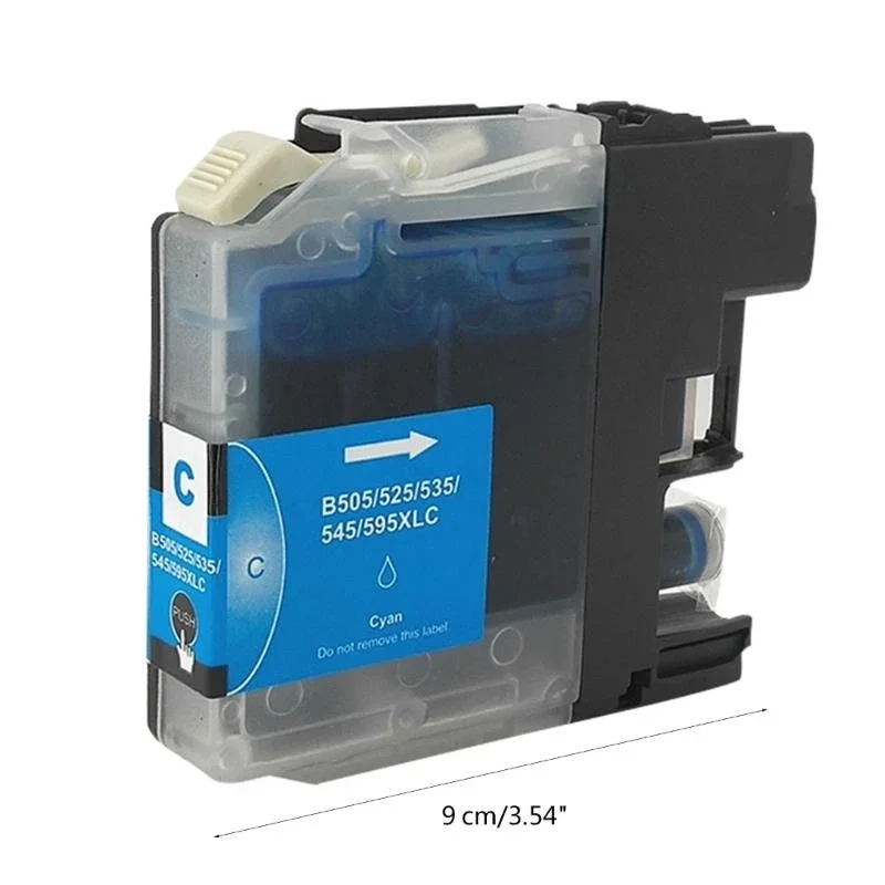 5AsD 4Colors Patronenersatz für DCP-J100/DCP-J105/MFC-J200 Inkjet-Drucker mit hoher Kapazitätsbox voll – Detail 6