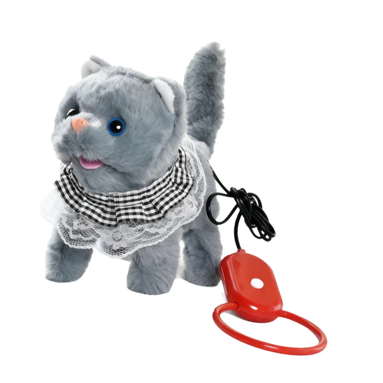 ウォーキングキャット 電子ペット ぬいぐるみ 軽量 カワイイ 鮮やか インタラクティブ ぬいぐるみ 子供 女の子 男の子向け