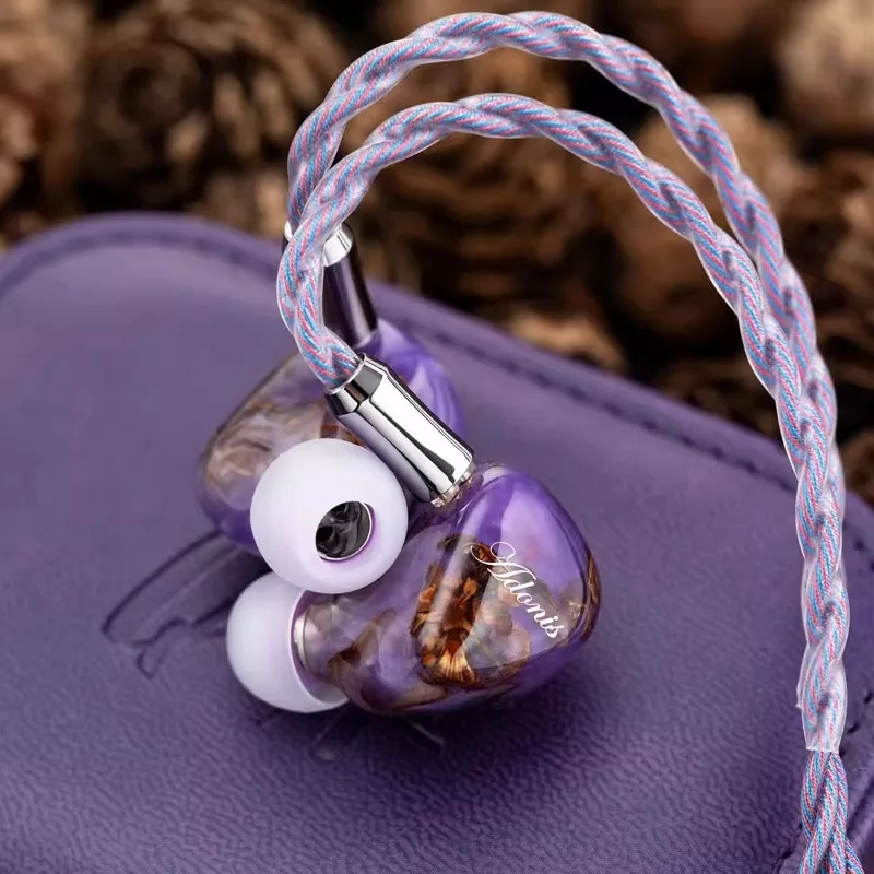 

QOA Adonis New 1DD+2BA IEMs HIFI In-Ear Wired Earphone Hybrid Driver Earbuds Headphone witth 3.5+4.4mm 0.78mm Cable Plug