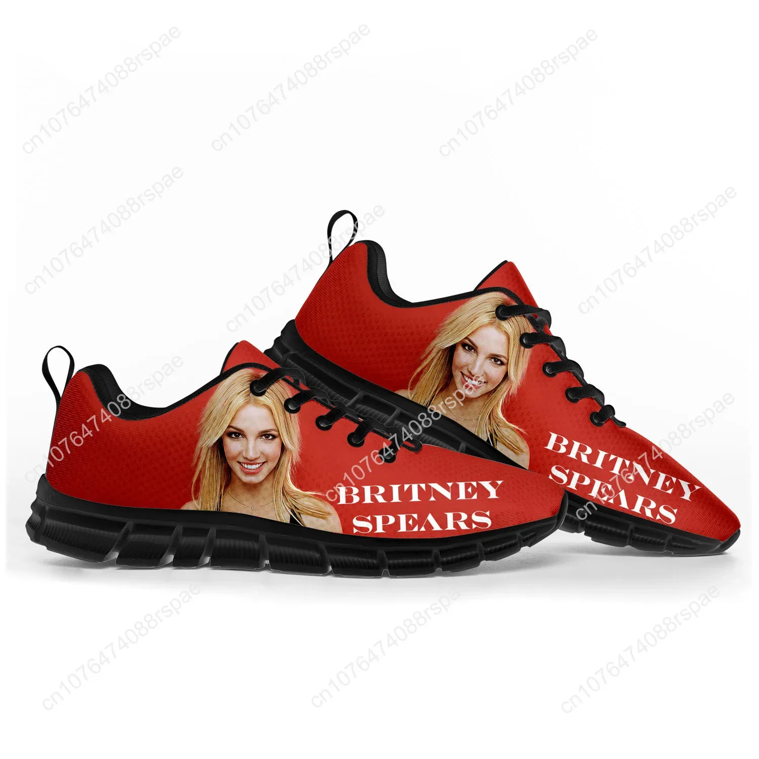 Britney Speren Sportschoenen Heren Dames Tiener Kinderen Op Maat Sneakers Casual Op Maat Gemaakte Hoge Kwaliteit Paar Schoen